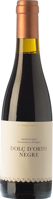 16,95 € Kostenloser Versand | Süßer Wein Orto Dolç Negre D.O. Montsant Katalonien Spanien Grenache, Grenache Haarig Halbe Flasche 37 cl