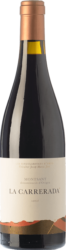 37,95 € Free Shipping | Red wine Orto La Carrerada Aged D.O. Montsant Catalonia Spain Carignan Bottle 75 cl