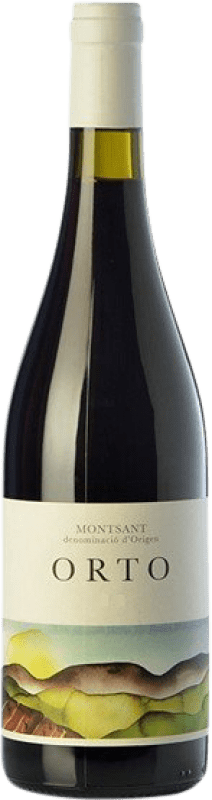 17,95 € 免费送货 | 红酒 Orto 年轻的 D.O. Montsant 加泰罗尼亚 西班牙 Tempranillo, Grenache, Cabernet Sauvignon, Carignan 瓶子 75 cl