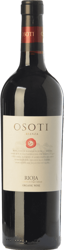 13,95 € Kostenloser Versand | Rotwein Osoti Alterung D.O.Ca. Rioja La Rioja Spanien Tempranillo, Graciano Flasche 75 cl