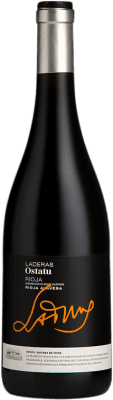 33,95 € Бесплатная доставка | Красное вино Ostatu Laderas del Portillo Молодой D.O.Ca. Rioja Ла-Риоха Испания Tempranillo, Viura бутылка 75 cl