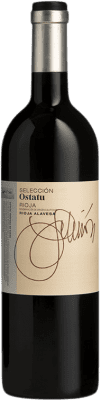 21,95 € Free Shipping | Red wine Ostatu Selección Aged D.O.Ca. Rioja The Rioja Spain Tempranillo, Graciano Bottle 75 cl