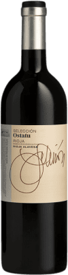 15,95 € Envío gratis | Vino Tinto Ostatu Selección Crianza D.O.Ca. Rioja La Rioja España Tempranillo, Graciano 75 cl