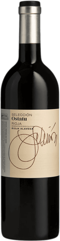 15,95 € Free Shipping | Red wine Ostatu Selección Aged D.O.Ca. Rioja The Rioja Spain Tempranillo, Graciano Bottle 75 cl