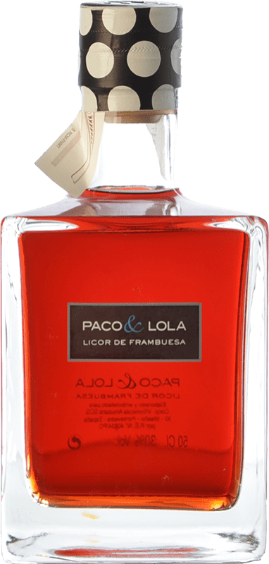 43,95 € Бесплатная доставка | Ликеры Paco & Lola Licor de Frambuesa Галисия Испания бутылка Medium 50 cl