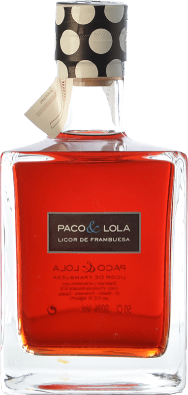 45,95 € Free Shipping | Liqueurs Paco & Lola Frambuesa Galicia Spain Medium Bottle 50 cl