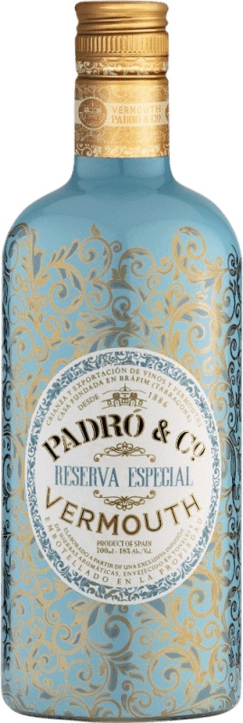 15,95 € Free Shipping | Vermouth Padró Especial Reserve Catalonia Spain Bottle 75 cl