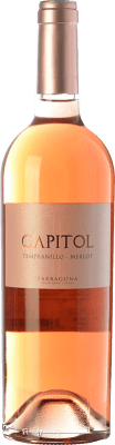 3,95 € Envio grátis | Vinho Rosé Padró Capitol Jovem D.O. Tarragona Catalunha Espanha Tempranillo, Merlot Garrafa 75 cl