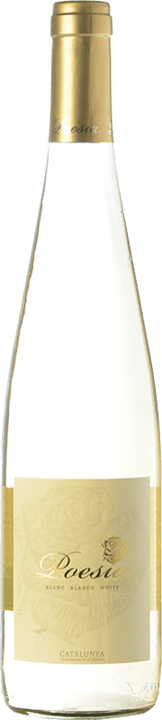 7,95 € Envio grátis | Vinho Branco Padró Poesía Jovem D.O. Catalunya Catalunha Espanha Moscato, Macabeo, Xarel·lo Garrafa 75 cl