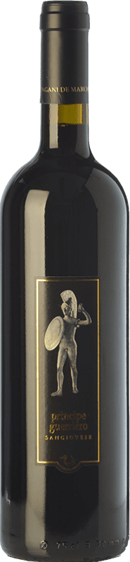 21,95 € 免费送货 | 红酒 Pagani de Marchi Principe Guerriero I.G.T. Toscana 托斯卡纳 意大利 Sangiovese 瓶子 75 cl
