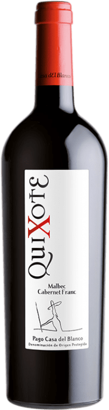 9,95 € Free Shipping | Red wine Casa del Blanco Quixote Crianza D.O.P. Vino de Pago Casa del Blanco Castilla la Mancha Spain Cabernet Franc, Malbec Bottle 75 cl