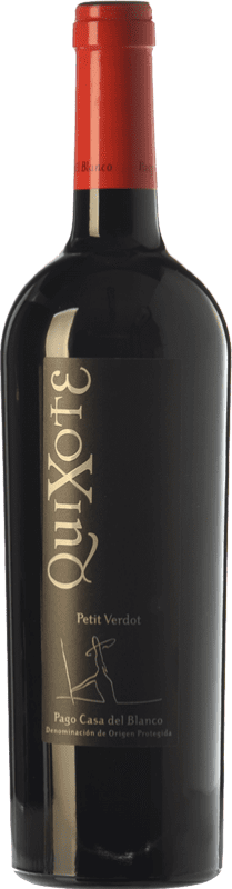 15,95 € Spedizione Gratuita | Vino Rosso Casa del Blanco Quixote Crianza — Invecchiato in Botte D.O.P. Vino de Pago Casa del Blanco Castilla-La Mancha Spagna Petit Verdot 75 cl