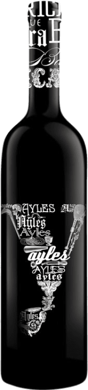 14,95 € Free Shipping | Red wine Pago de Aylés Y Barrica Young D.O.P. Vino de Pago Aylés Aragon Spain Tempranillo, Merlot, Grenache, Cabernet Sauvignon Bottle 75 cl