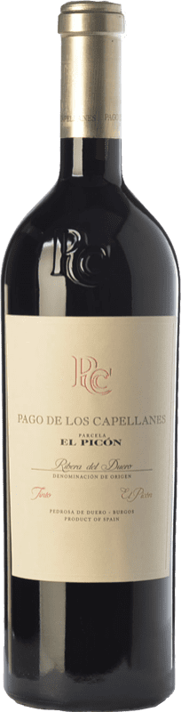 189,95 € 免费送货 | 红酒 Pago de los Capellanes El Picón 预订 D.O. Ribera del Duero 卡斯蒂利亚莱昂 西班牙 Tempranillo 瓶子 75 cl