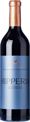 33,95 € Free Shipping | Red wine Pago de Vallegarcía Hipperia Crianza I.G.P. Vino de la Tierra de Castilla Castilla la Mancha Spain Merlot, Cabernet Sauvignon, Cabernet Franc, Petit Verdot Bottle 75 cl