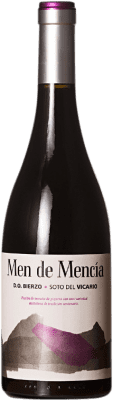 8,95 € Envio grátis | Vinho Tinto Pago del Vicario Men Crianza D.O. Bierzo Castela e Leão Espanha Mencía 75 cl