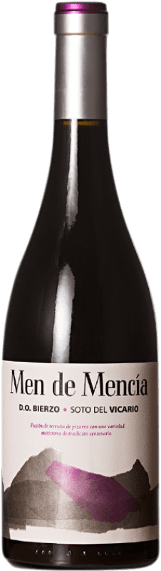 8,95 € Free Shipping | Red wine Pago del Vicario Men de Mencía Aged D.O. Bierzo Castilla y León Spain Mencía Bottle 75 cl