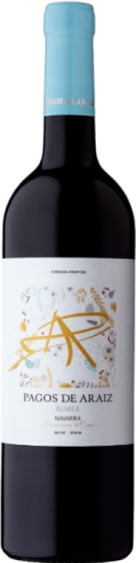 6,95 € Spedizione Gratuita | Vino Rosso Pagos de Aráiz Rovere D.O. Navarra Navarra Spagna Tempranillo, Cabernet Sauvignon, Graciano 75 cl
