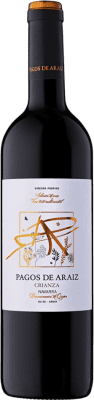 7,95 € Spedizione Gratuita | Vino Rosso Pagos de Aráiz Crianza — Invecchiato in Botte D.O. Navarra Navarra Spagna Tempranillo, Merlot, Syrah, Cabernet Sauvignon Bottiglia 75 cl