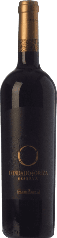 11,95 € 免费送货 | 红酒 Pagos del Rey Condado de Oriza 预订 D.O. Ribera del Duero 卡斯蒂利亚莱昂 西班牙 Tempranillo 瓶子 75 cl