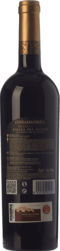 19,95 € Free Shipping | Red wine Pagos del Rey Condado de Oriza Reserva D.O. Ribera del Duero Castilla y León Spain Tempranillo Bottle 75 cl