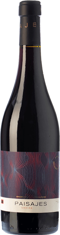 36,95 € Free Shipping | Red Wine Paisajes Cecias Crianza — Aged D.O.Ca. Rioja The Rioja Spain Garnacha — Grenache 75 cl