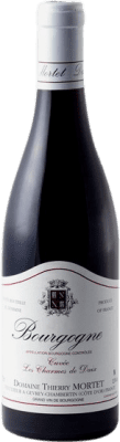 23,95 € Envío gratis | Vino tinto Thierry Mortet Les Charmes de Daix Rouge A.O.C. Bourgogne Borgoña Francia Pinot Negro Botella 75 cl