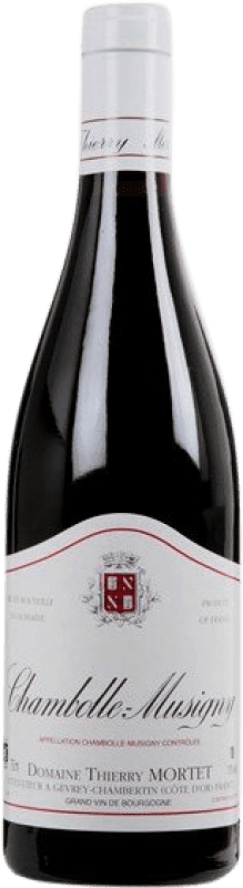 124,95 € 免费送货 | 红葡萄酒 Thierry Mortet A.O.C. Chambolle-Musigny 勃艮第 法国 Pinot Noir — 黑皮诺 Eco — 生态 有机 天然 75 cl