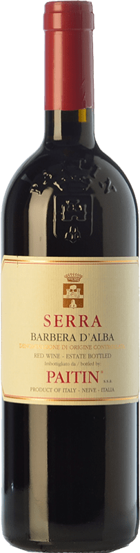 24,95 € Spedizione Gratuita | Vino Rosso Paitin Serra D.O.C. Barbera d'Alba Piemonte Italia Barbera 75 cl