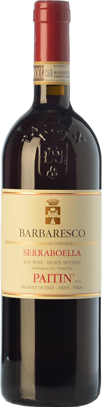 31,95 € Бесплатная доставка | Красное вино Paitin Serraboella D.O.C.G. Barbaresco Пьемонте Италия Nebbiolo бутылка 75 cl