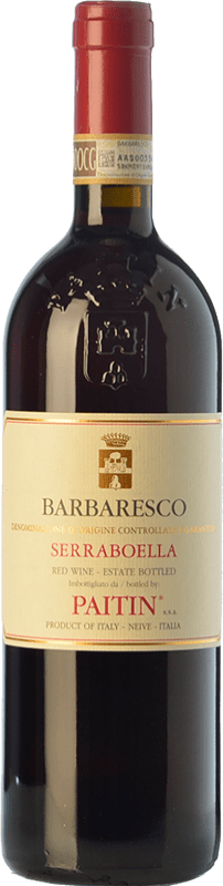 32,95 € Envio grátis | Vinho Tinto Paitin Serraboella D.O.C.G. Barbaresco Piemonte Itália Nebbiolo 75 cl