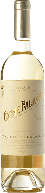 16,95 € Envío gratis | Vino Blanco Cosme Palacio Crianza D.O.Ca. Rioja La Rioja España Viura Botella 75 cl
