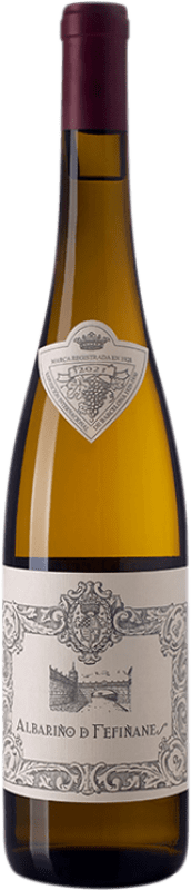 24,95 € Spedizione Gratuita | Vino bianco Palacio de Fefiñanes D.O. Rías Baixas Galizia Spagna Albariño Bottiglia 75 cl