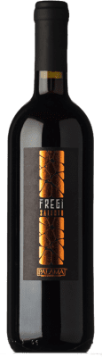 7,95 € Kostenloser Versand | Rotwein Palamà Fregi Barocchi Rosso I.G.T. Salento Kampanien Italien Negroamaro Flasche 75 cl