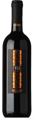 7,95 € Envío gratis | Vino tinto Palamà Fregi Barocchi Rosso I.G.T. Salento Campania Italia Negroamaro Botella 75 cl