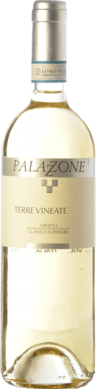 12,95 € Envío gratis | Vino blanco Palazzone Classico Superiore Terre Vineate D.O.C. Orvieto Umbria Italia Malvasía, Procanico, Grechetto, Drupeggio, Verdello Botella 75 cl