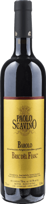126,95 € Envío gratis | Vino Tinto Paolo Scavino Bric del Fiasc D.O.C.G. Barolo Piemonte Italia Nebbiolo 75 cl