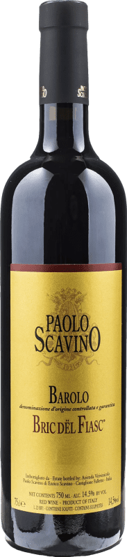 138,95 € Envoi gratuit | Vin Rouge Paolo Scavino Bric del Fiasc D.O.C.G. Barolo Piémont Italie Nebbiolo Bouteille 75 cl