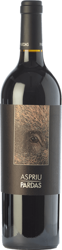 35,95 € Free Shipping | Red wine Pardas Aspriu Crianza D.O. Penedès Catalonia Spain Cabernet Sauvignon, Cabernet Franc Bottle 75 cl