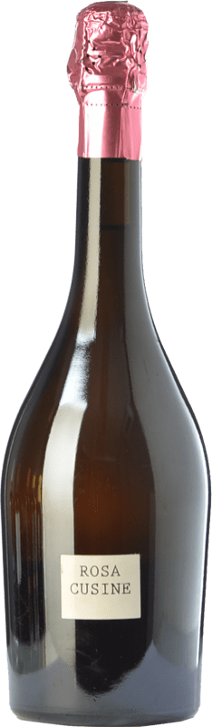 23,95 € 免费送货 | 玫瑰气泡酒 Parés Baltà Rosa Cusiné 预订 D.O. Cava 加泰罗尼亚 西班牙 Grenache 瓶子 75 cl