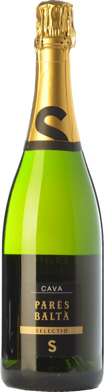 16,95 € 免费送货 | 白起泡酒 Parés Baltà Selectio 香槟 预订 D.O. Cava 加泰罗尼亚 西班牙 Macabeo, Xarel·lo, Chardonnay, Parellada 瓶子 75 cl