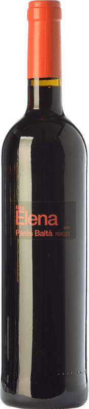 12,95 € Free Shipping | Red wine Parés Baltà Mas Elena Joven D.O. Penedès Catalonia Spain Merlot, Cabernet Sauvignon, Cabernet Franc Bottle 75 cl