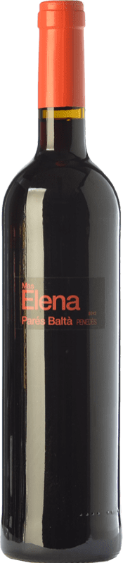 12,95 € Envoi gratuit | Vin Rouge Parés Baltà Mas Elena Jeune D.O. Penedès Catalogne Espagne Merlot, Cabernet Sauvignon, Cabernet Franc Eco — Biologique Bouteille 75 cl