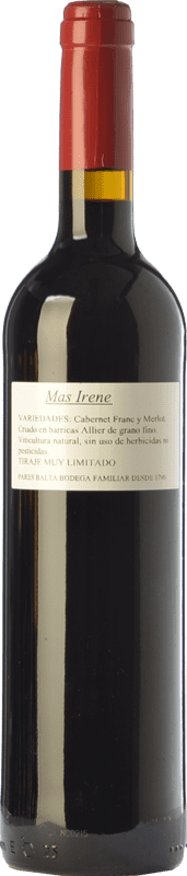 19,95 € Free Shipping | Red wine Parés Baltà Mas Irene Crianza D.O. Penedès Catalonia Spain Merlot, Cabernet Franc Bottle 75 cl