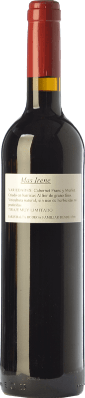 21,95 € Envoi gratuit | Vin Rouge Parés Baltà Mas Irene Crianza D.O. Penedès Catalogne Espagne Merlot, Cabernet Franc Eco — Biologique Bouteille 75 cl
