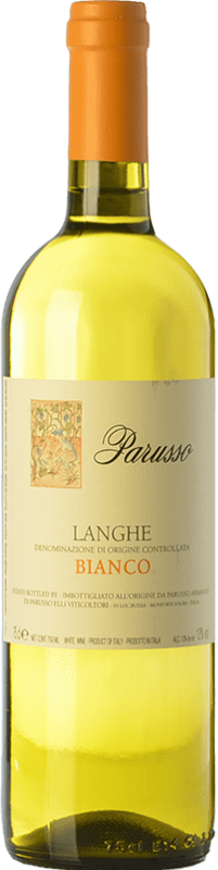 14,95 € Envío gratis | Vino blanco Parusso Bianco D.O.C. Langhe Piemonte Italia Sauvignon Botella 75 cl