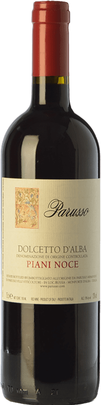 13,95 € Free Shipping | Red Wine Parusso Piani Noce D.O.C.G. Dolcetto d'Alba Piemonte Italy Dolcetto 75 cl