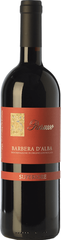 39,95 € Бесплатная доставка | Красное вино Parusso Superiore D.O.C. Barbera d'Alba Пьемонте Италия Barbera бутылка 75 cl