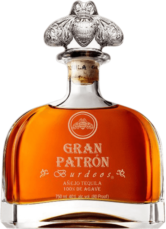 558,95 € 送料無料 | テキーラ Patrón Gran Burdeos メキシコ ボトル 70 cl
