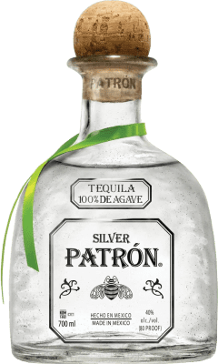 66,95 € Kostenloser Versand | Tequila Patrón Silver — Edition Silber Mexiko 70 cl